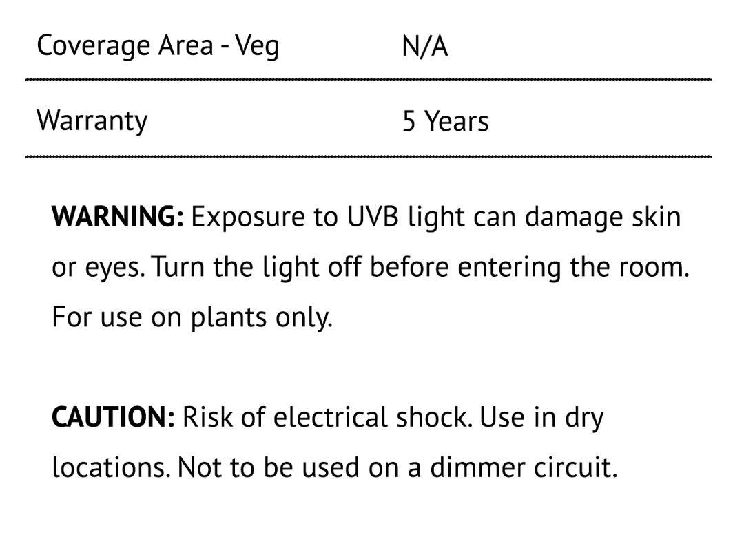 SolarSystem® 1100 UVB LED Grow Lights California LightWorks